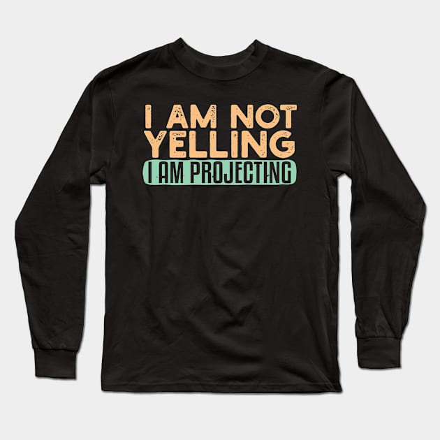 Theatre Thespian Actor Acting Long Sleeve T-Shirt by KAWAIITEE